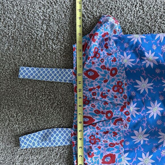 WARM New York $350 Boat Blouse; XS 1 Women’s Silk Floral Flowy Top - Picture 8 of 10